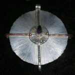 Sterling, Copper, Brass Spirit Compass Pendant