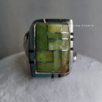 Sterling and Inlay Emerald Valley Turquoise Ring