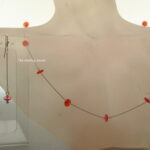 Sterling Studio FIre Polish Orange Necklace and Earrings