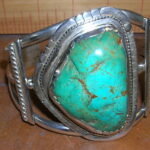 Sterling Studio Kingman Turquoise Cuff Bracelet
