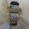 Sterling Amethyst Square Cabochon Ring - Image 3