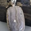 Sterling Agate Pendant