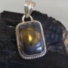 Sterling Pyrite Pendant - Image 2