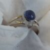 Sterling Tanzanite Round Ring #1853 - Image 2