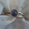 Sterling Tanzanite Round Ring #1853