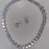 Sterling Studio Graduated 8mm - 12mm Clear Quartz Beaded Necklace and Earring Set - Image 4