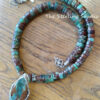 Sterling Studio Chrysoprase Necklace - Image 5