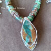 Sterling Studio Chrysoprase Necklace - Image 4