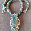 Sterling Studio Chrysoprase Necklace