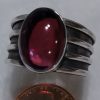 Garnet Wide Ribbed Band - Image 2