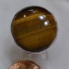Tiger Eye Round Cabochon Ring