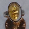 Citrine Oval Cabochon Ring