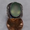 Beautiful Prehnite Filigree Ring - Image 2