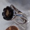 Smokey Quartz High Set Ring - Image 3