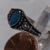 Turquoise marquee cabochon ring - Image 2