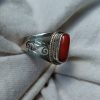 Red Coral Filigree Ring - Image 5