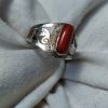 Red Coral Filigree Ring - Image 4