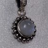 Rainbow Moonstone Round Ball Pendant - Image 3