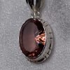 Created Alexandrite Quartz Oval Pendant - Image 3