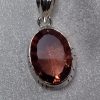 Created Alexandrite Quartz Oval Pendant - Image 5