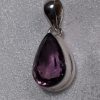 Amethyst Faceted Pear Pendant - Image 6