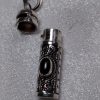 Black Onyx Ornate Tube Vial Pendant - Image 3