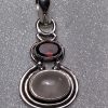 Garnet & Rose Quartz Pendant