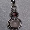 Garnet & Rose Quartz Pendant - Image 5