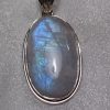 Rainbow Moonstone Large Oval Pendant - Image 5