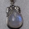Rainbow Moonstone Pear pendant - Image 3