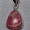 Rhodochrosite Triangle Pendant