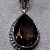Smokey Quartz Large Pear Pendant - Image 2
