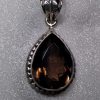 Smokey Quartz Large Pear Pendant - Image 5