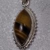 Tiger Eye Marquee Ornate Pendant - Image 4