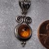 Amber Double Swirl Pendant - Image 2