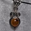 Amber Double Swirl Pendant - Image 5