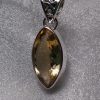 Citrine Marquee Faceted Bezel Set Pendant - Image 3