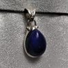 Lapis Pear Pendant with Pyrite Inclusions - Image 2