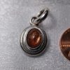 Sunstone Oval Cabochon Ornate Pendant - Image 2