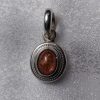 Sunstone Oval Cabochon Ornate Pendant - Image 3