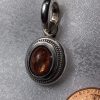 Sunstone Oval Cabochon Ornate Pendant - Image 6