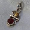 Citrine and Carnelian Hinged Pendant - Image 6