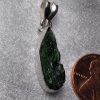 Chrome Diopside Raw Bezel Set Pendant - Image 3