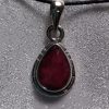 Ruby Pear Pendant - Image 5