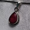 Ruby Pear Pendant - Image 6